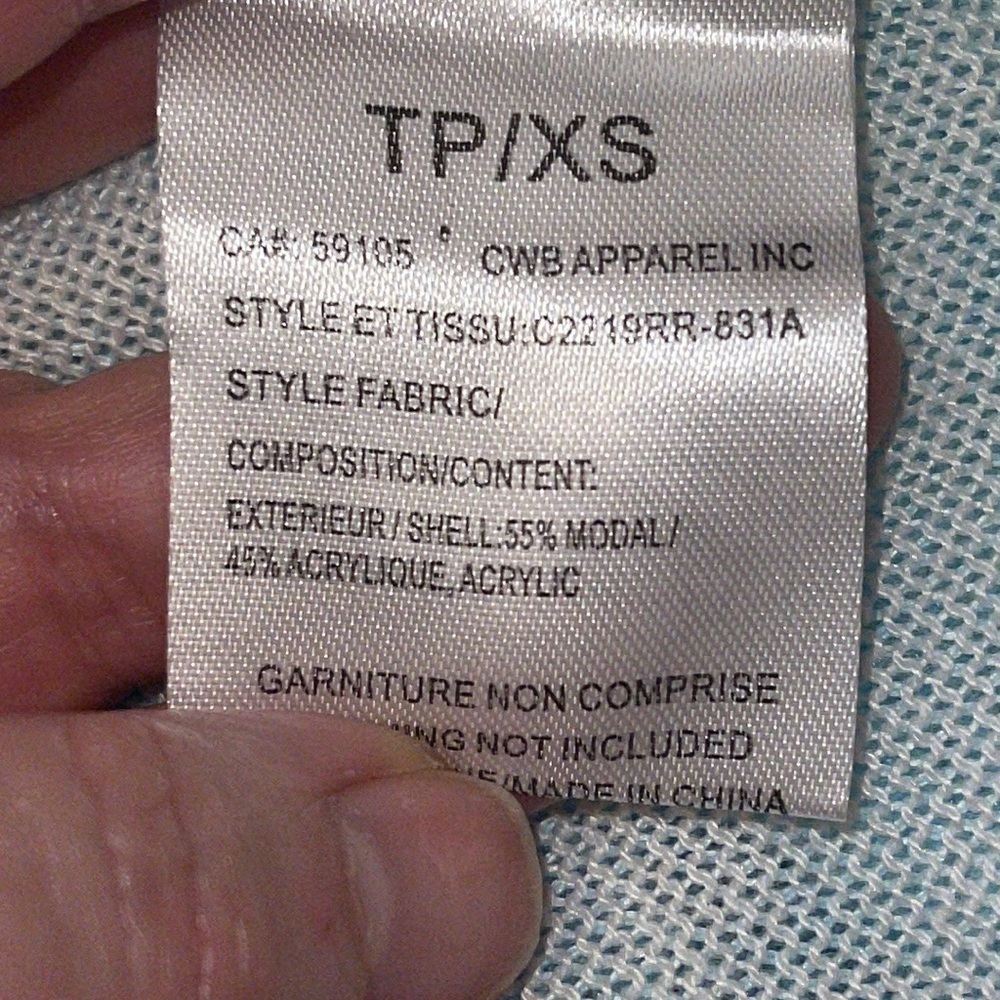 Charming Charlie Modal Liquid Knit Lightweight Top Sz. XS - Picture 15 of 16